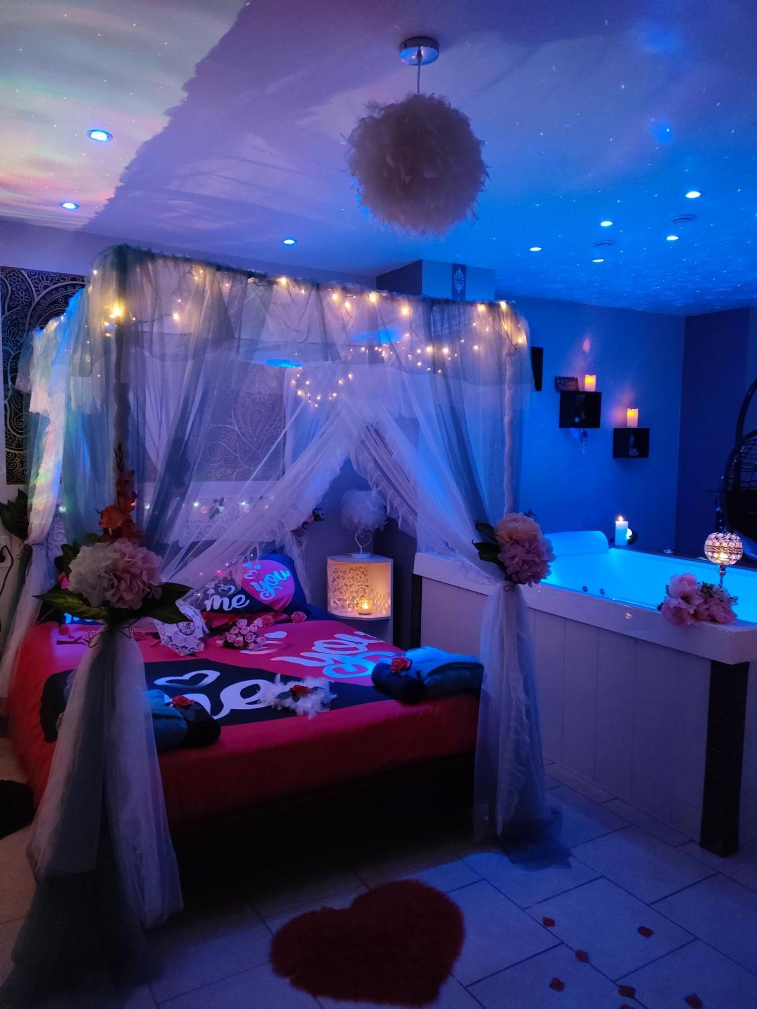 Loft Avec Baignoire Spa Lecrin Romantique Ochancourt Bagian luar foto